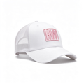 White/Pink HVY Trucker