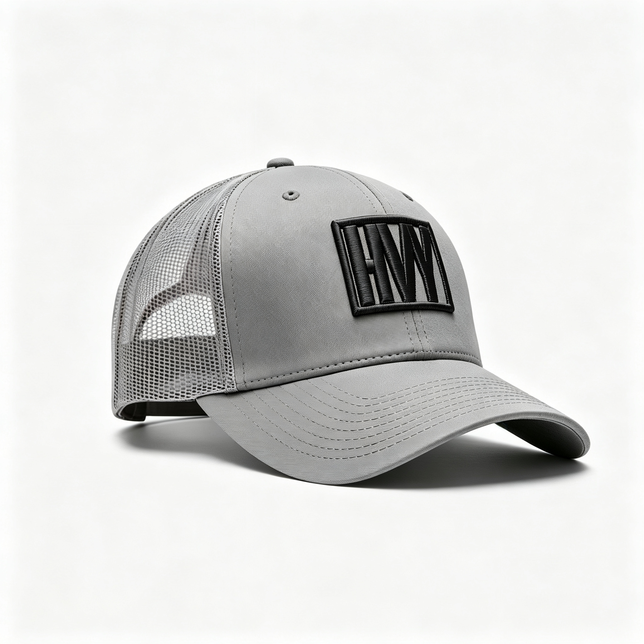 Steel/Black HVY Trucker