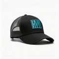 BLK/Teal HVY Trucker