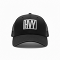 HVY BLK WHITE THREAD TRUCKER