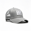 Steal/White HVY Trucker
