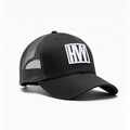 BLK/White HVY Trucker